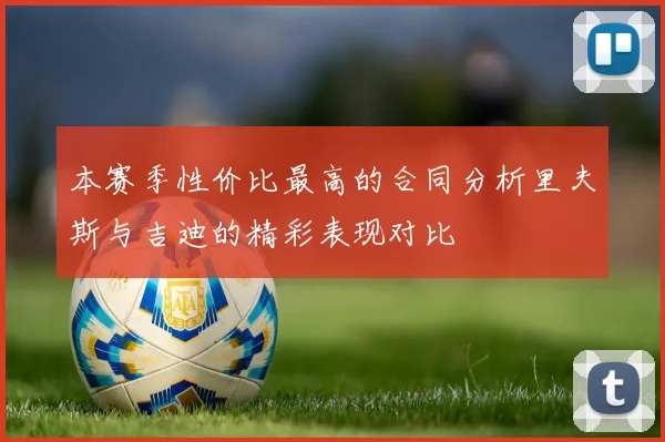 本赛季性价比最高的合同分析里夫斯与吉迪的精彩表现对比